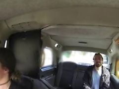 Femalefaketaxi Sexy Driver Gets Some Student Trouser Snake